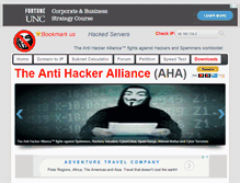 Tablet Screenshot of anti-hacker-alliance.com
